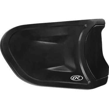 Rawlings Universal EXT Batting Helmet Extension Piece, Right Handed Batters, Black