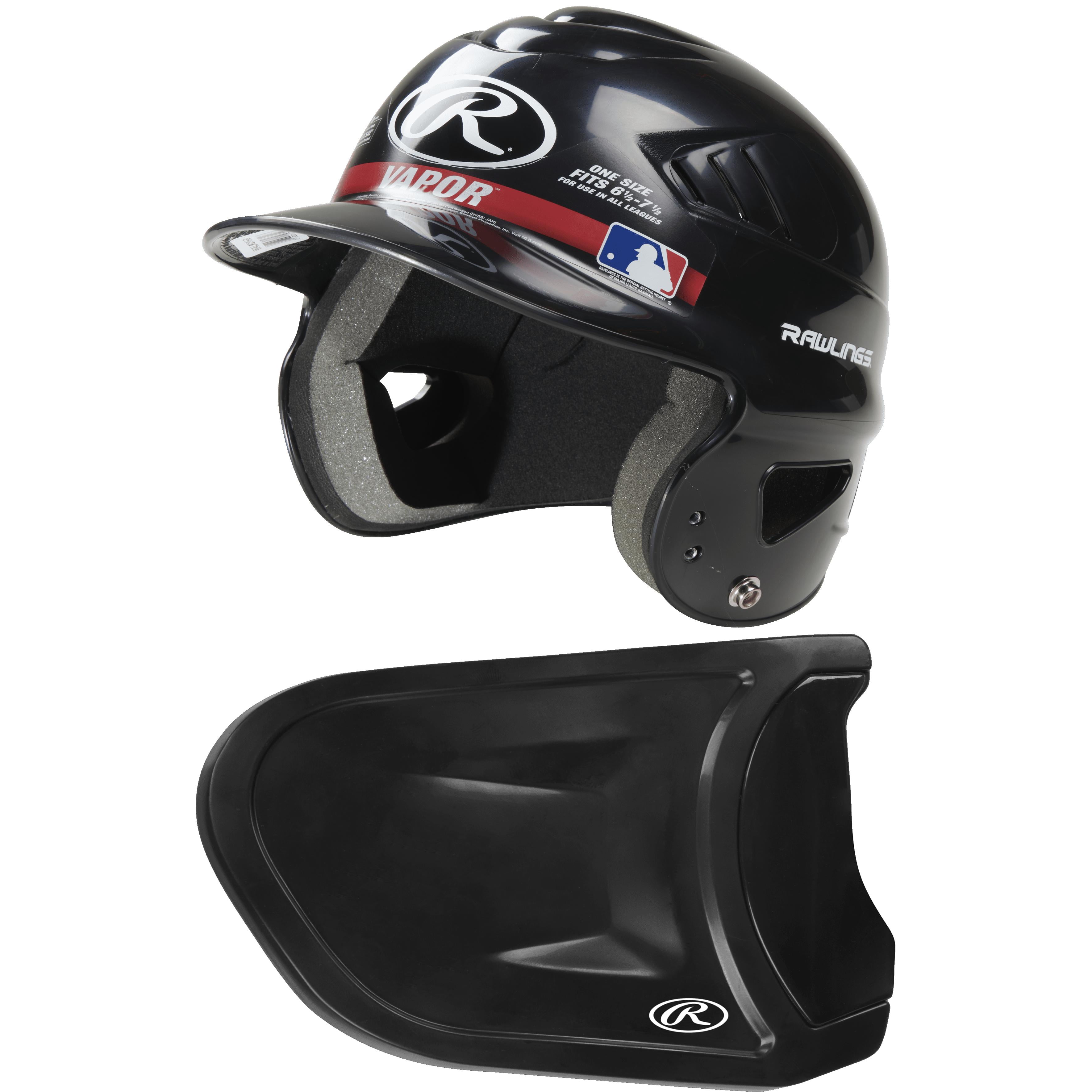 Rawlings Vapor ヘルメット マットブラック Rawlings-Vapor-Youth-Baseball-