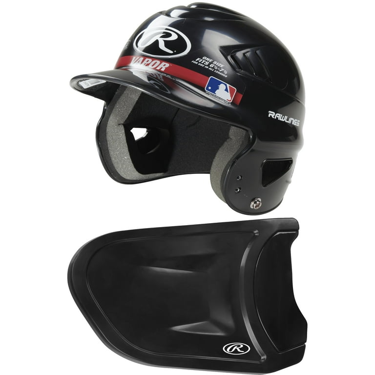 Rawlings Vapor ヘルメット マットブラック Rawlings | Vapor Youth Baseball Batting Helmet | 6 1/2