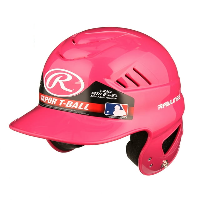 Rawlings Vapor Youth TBall Batting Helmet, Pink