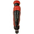 thumbnail image 1 of Rawlings Velo Baseball Adult Leg Guards | Black/Orange | Adult, 1 of 3
