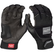 Rawlings Women's Workhorse OKC Fastpitch Batting Gloves | Black | Medium
