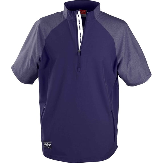 Rawlings Youth ColorSync Short Sleeve Cage Jacket | Purple | LRG