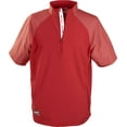 thumbnail image 1 of Rawlings Youth ColorSync Short Sleeve Cage Jacket | Scarlet | XLRG, 1 of 2