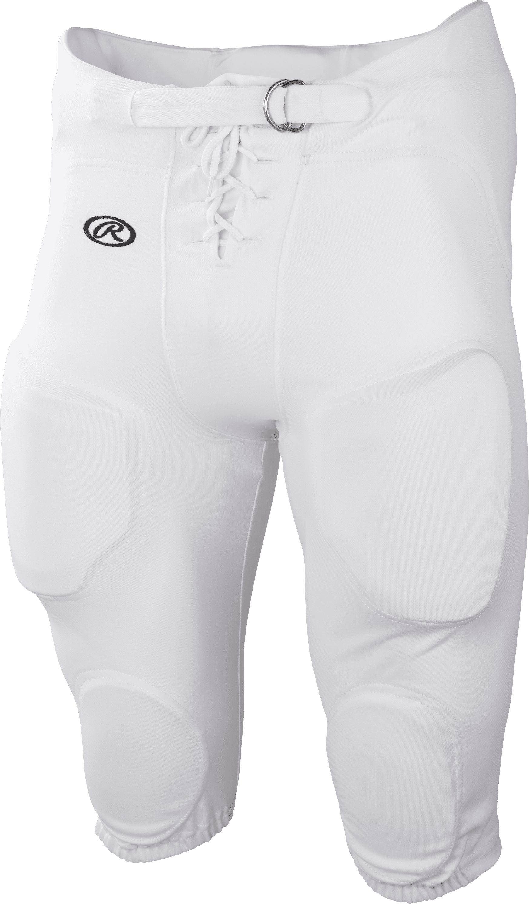 Rawlings Youth Game, Practice Football Pants, White, Large, Integrated