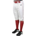 thumbnail image 1 of Rawlings Youth Launch 1/8" Piped Knicker Pant | White/Scarlet | XLRG, 1 of 2