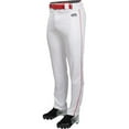 thumbnail image 1 of Rawlings Youth Launch 1/8" Piped Pant | White/Scarlet | 2XL, 1 of 5