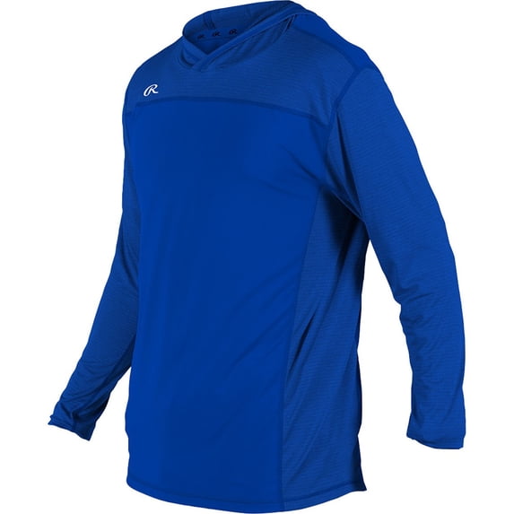 Rawlings Youth Lightweight Training Hoodie Royal L
