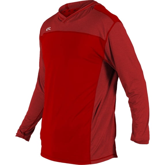Rawlings Youth Lightweight Training Hoodie Scarlet S