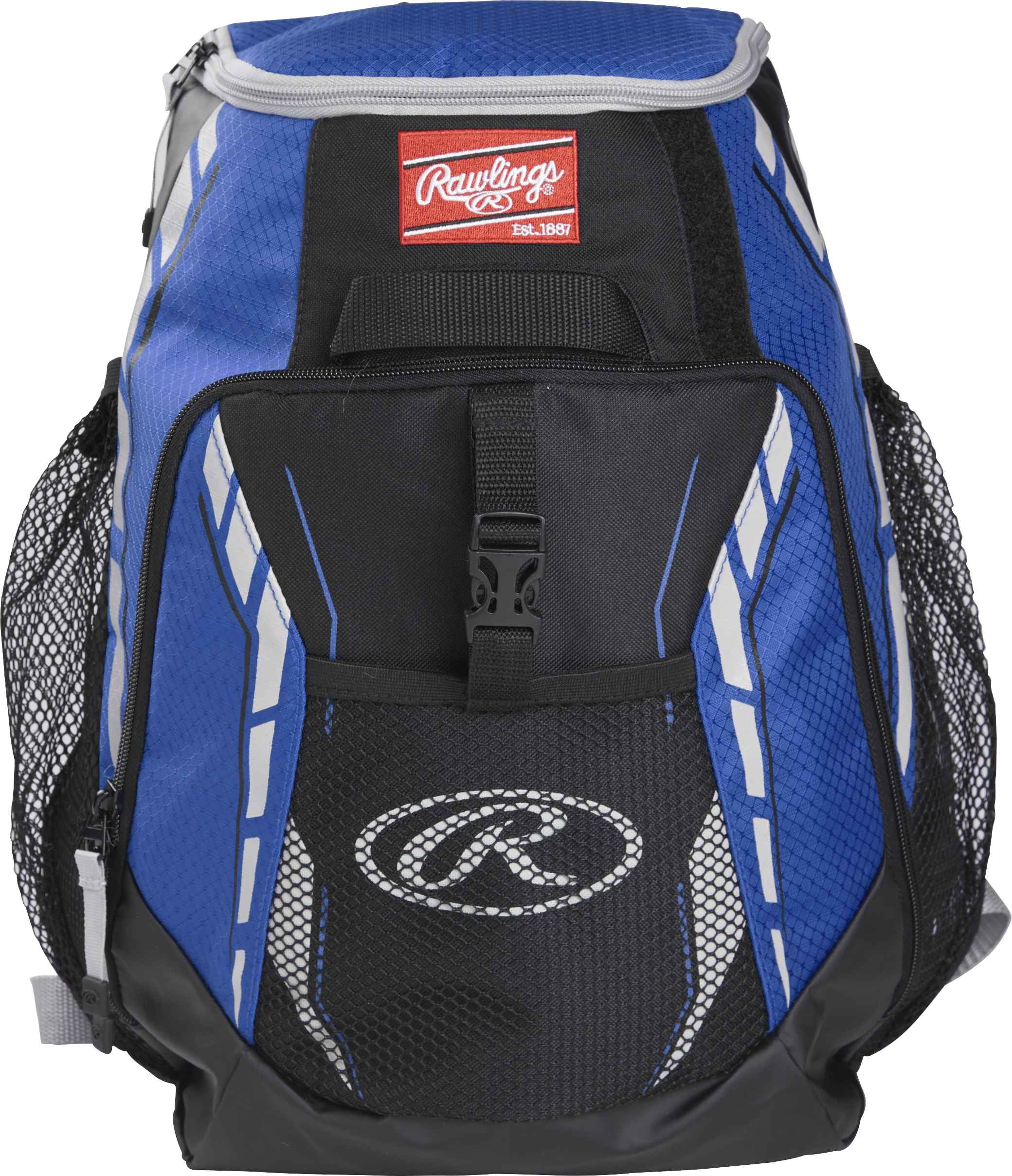 Kids Rawlings R400 Baseball Backpack Team Gear Bag With Bat