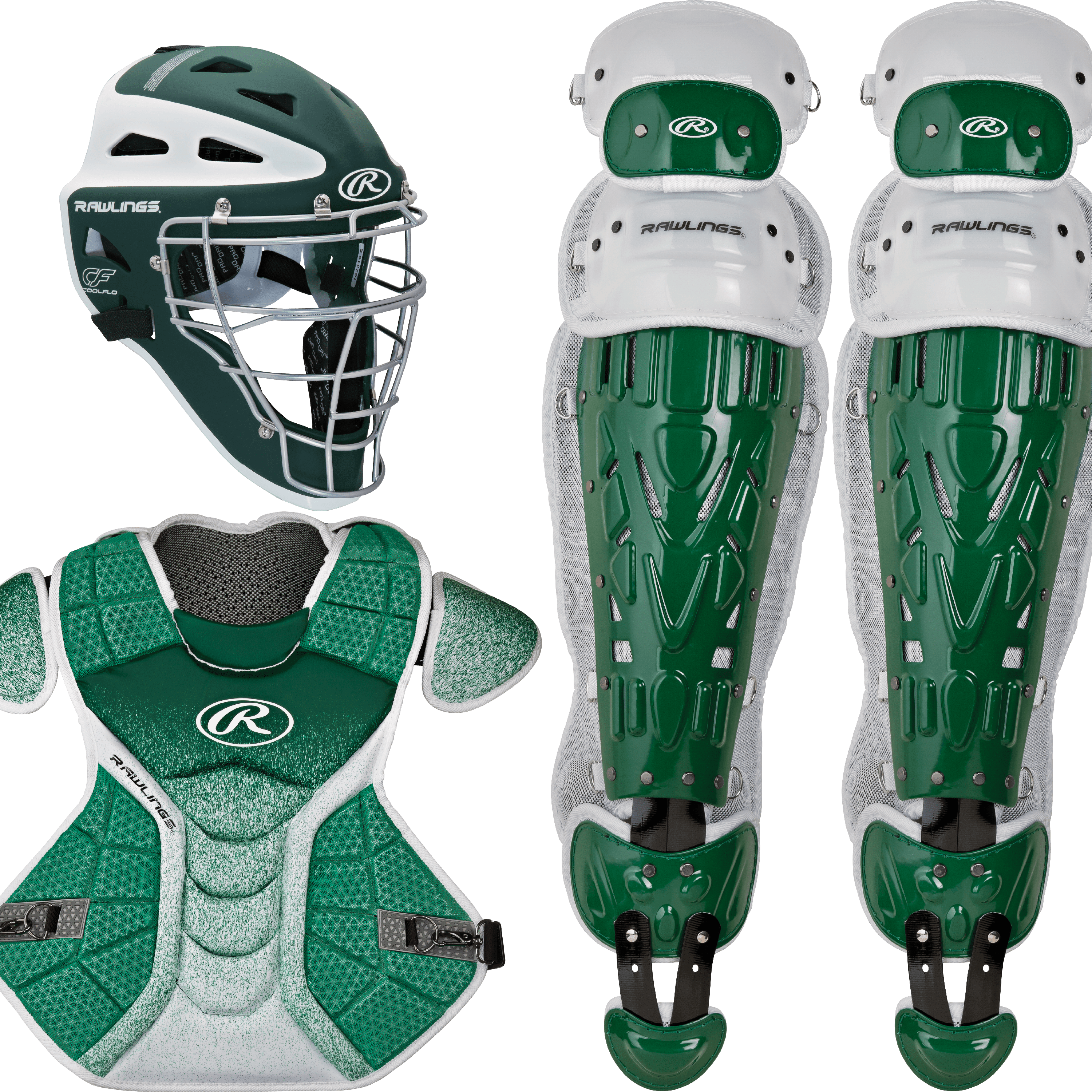 Catcher's Sets - Ages 12 And Under Dark Greenwhite Red Best Catchers ...