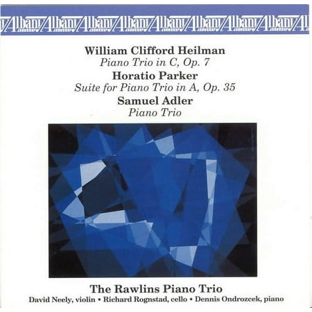 Rawlins Piano Trio - Three American Piano Trios - Music & Performance - CD