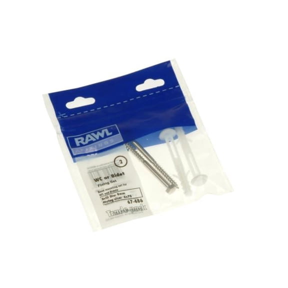 Rawlplug - 67 486 WC Fixing Kit Long Plug