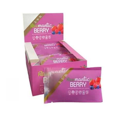 Rawmantic Chocolate - Protein Bar Mixed Berry - 2.12 oz.
