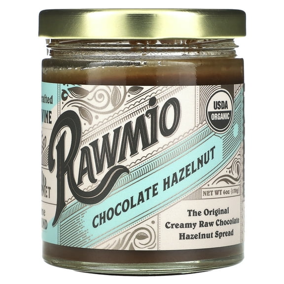 Rawmio Chocolate Hazelnut Spread, 6 oz (170 g)
