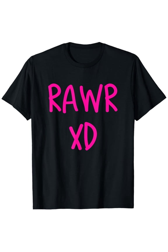 Rawr Emo XD Scenester Scene Boys Girls T-Shirt