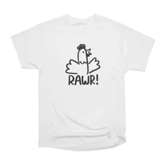 Rawr T-Shirt Tee Gift For Him Merch For Her Apparel For Friend