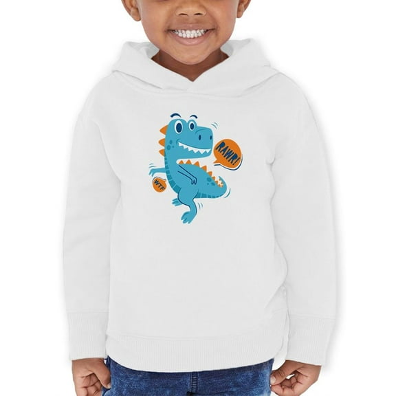 Rawr Where The Fries Dinosaur  Hoodie Toddler -Image by Shutterstock,  4 Toddler