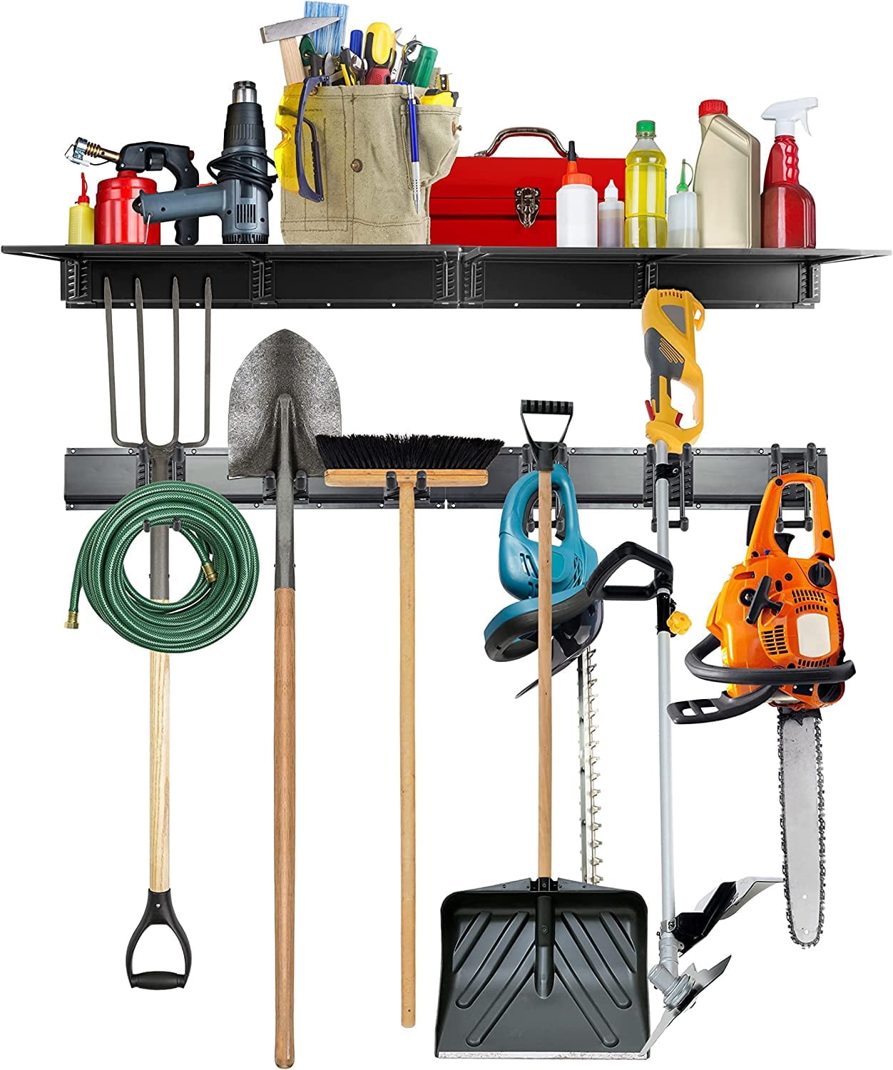 RaxGo Garage Tool Storage Rack with Wall Shelf 12 Kosovo | Ubuy
