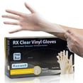 thumbnail image 1 of Raxwell Disposable Vinyl Gloves 3-mil Multipurpose Food Handling Cleaning Gloves, X-Large, 100 Pack, 1 of 9
