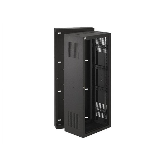 Raxxess W1 Series NW1F1223 - Rack - wall mountable - black - 12U