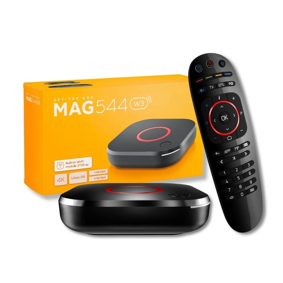 Raxxio MAG544w3 4K HDR Media Player (Hardware Only), Amlogic S905Y4, Dual-Band Wi-Fi, HDMI, Linux OS