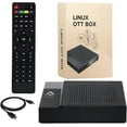 thumbnail image 1 of Raxxio RAX2300 Linux Smart Media Player – Fast 4K Ultra-HD Home Streaming Box with Dual-Band Wi-Fi, HDMI Cable, and Easy Remote Control, 1 of 8