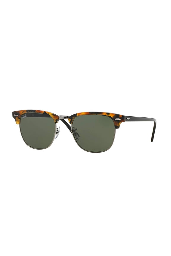 Ray-Ban 0RB3016 Clubmaster Unisex Sunglasses - Size - 51 (Green)