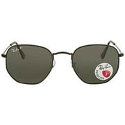 Ray-Ban 0RB3548N Full Rim Square Unisex Sunglasses - Size 51 Polar Green