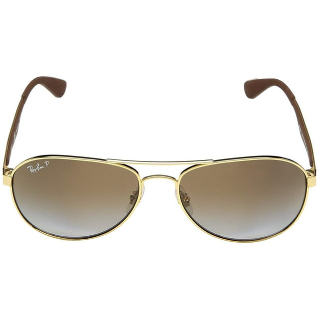 Ray-Ban 0RB3549 58mm Gold/Clear Green Gradient