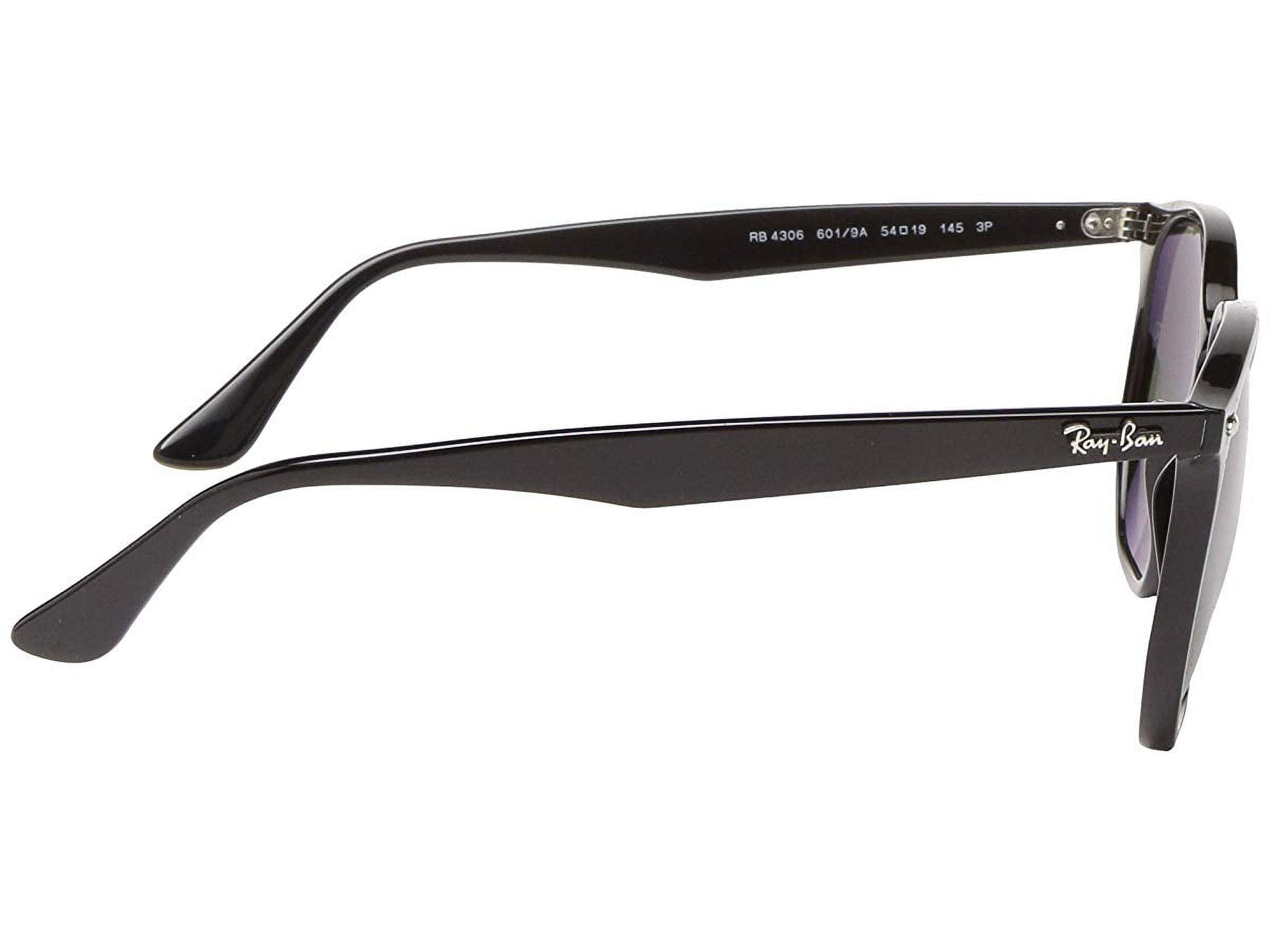 Unisex Ray-Ban 0RB4306 Black Prescription Sunglasses with