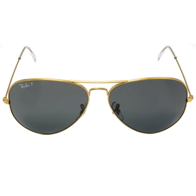 Ray Ban Unisex Aviator Classic Polarized Pilot Sunglasses RB3025, Black