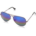 thumbnail image 1 of Ray-Ban Aviator Large Metal RB3025 Sunglasses - Metallic Dark Bronze  (9019C2) 62mm, 1 of 4
