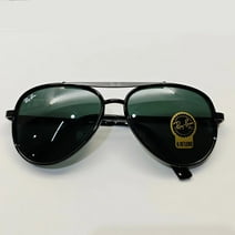 Ray--Ban Aviator Polarized Classic Black/Green Unisex Sunglasses RB4414-68mm