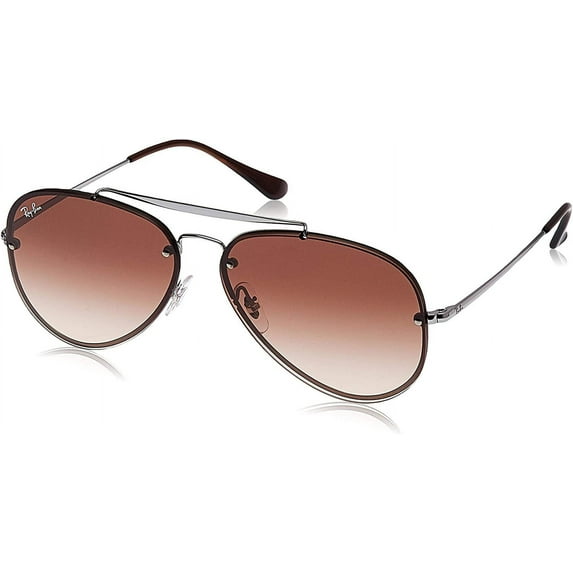 Ray Ban Blaze Brown Gradient Aviator Sunglasses RB3584N 004/13 61