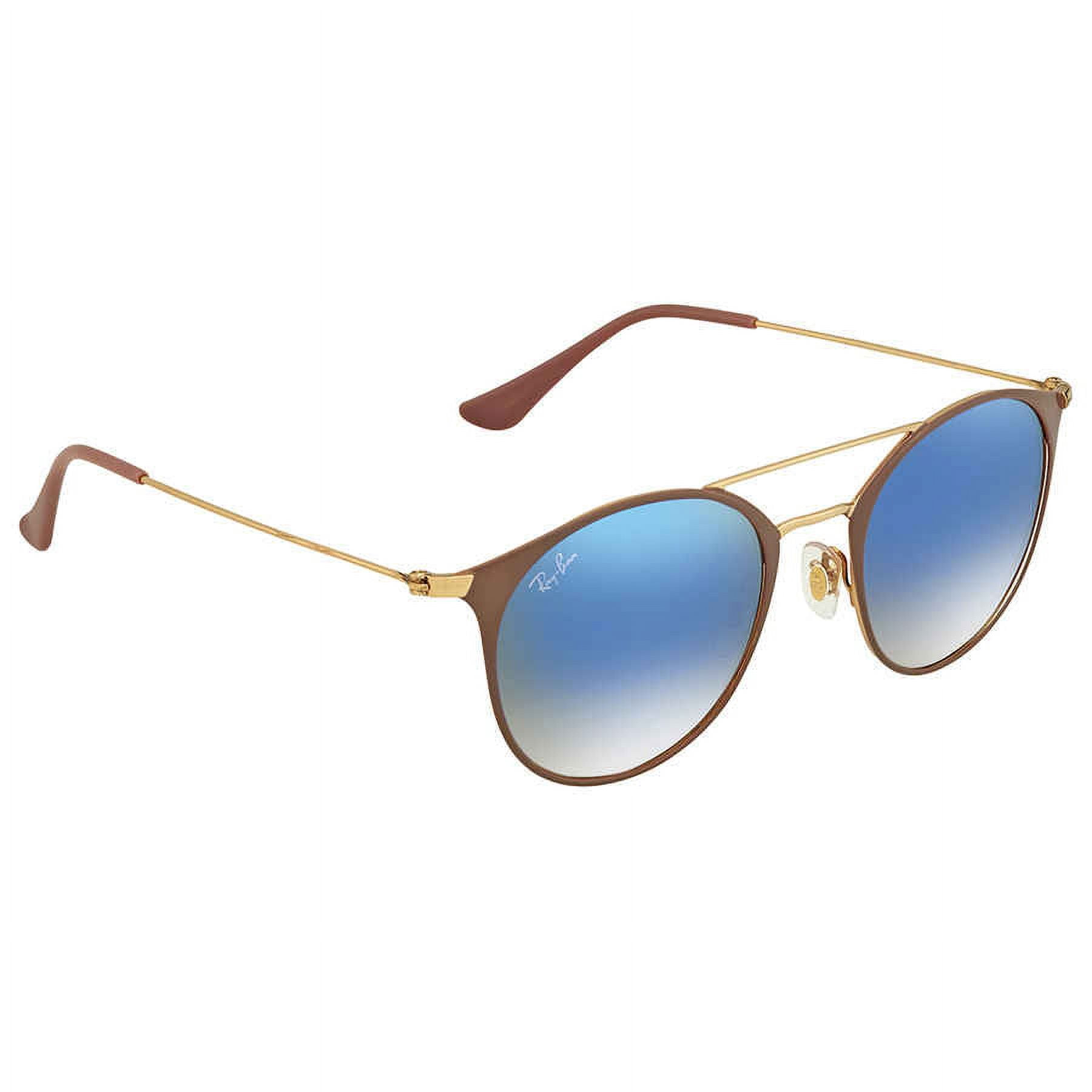 Ray Ban Blue Gradient Flash Round Unisex Sunglasses Egypt Ubuy - Main Image