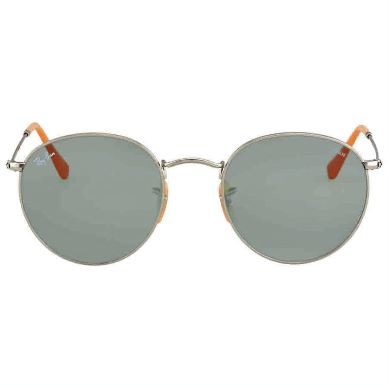 Ray Ban Blue Photocromic Round Sunglasses RB3447 9065I5 53  display picture 2