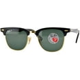 thumbnail image 1 of Ray-Ban CLUBMASTER ALUMINUM - BLACK/ARISTA Polarized Sunglasses, 1 of 3