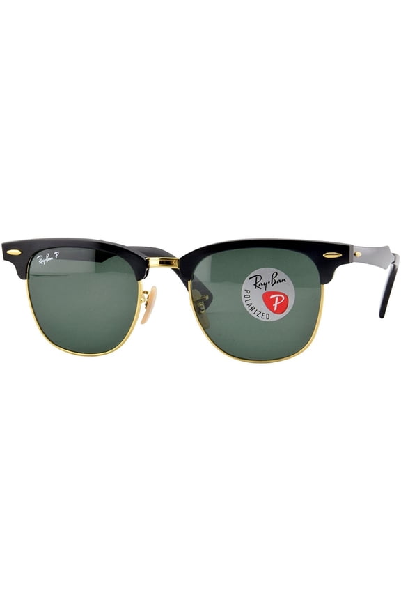 CLUBMASTER ALUMINUM - BLACK/ARISTA Polarized Sunglasses