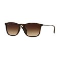 thumbnail image 1 of Ray-Ban Chris 0RB4187F Sunglasses - Size - 54 (Brown Gradient), 1 of 8