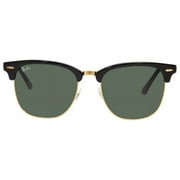 Ray Ban Clubmaster Classic Green Square Unisex Sunglasses RB3016 W0365 55