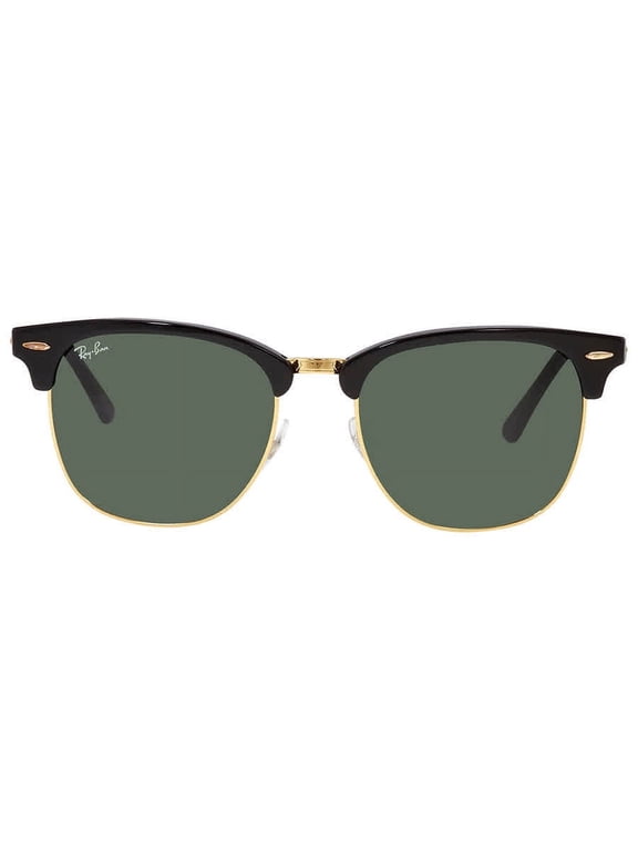 Ray Ban Clubmaster Classic Green Square Unisex Sunglasses RB3016 W0365 55