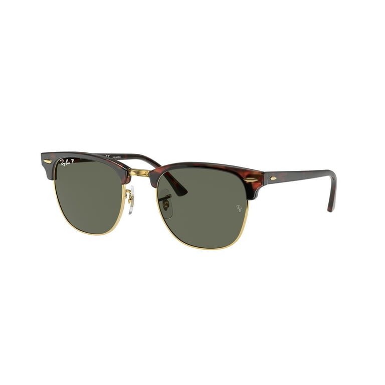 Ray Ban Clubmaster Classic Polarized Green Classic G-15 Unisex