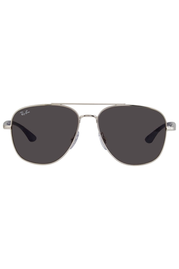 Ray Ban Dark Grey Aviator Unisex Sunglasses RB3683 003/B1 56