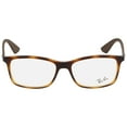 thumbnail image 1 of Ray Ban Demo Square Unisex Eyeglasses RX7047 5573 56, 1 of 4