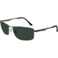 thumbnail image 1 of Ray Ban Green Classic G-15 Men's Sunglasses RB3498 004/71 64-17, 1 of 3