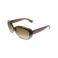 thumbnail image 1 of Ray-Ban Jackie Ohh Brown Sunglasses, RB4101-860/51-58, 1 of 3