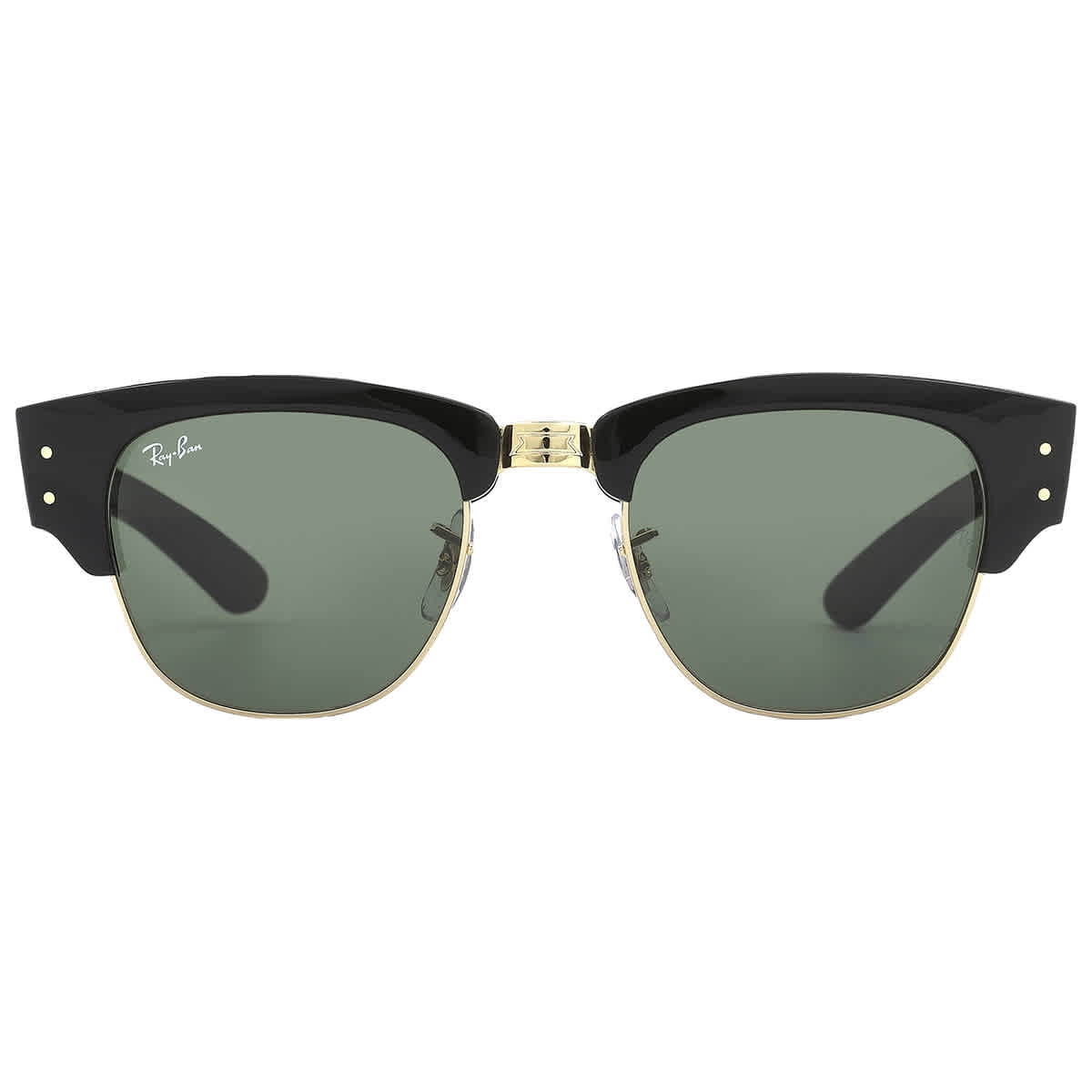 Ray Ban Mega Clubmaster Green Square Unisex Sunglasses 