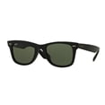 thumbnail image 1 of Ray-Ban Men's 0RB2140F Wayfarer Sunglasses - Size - 54 (Crystal Green), 1 of 7
