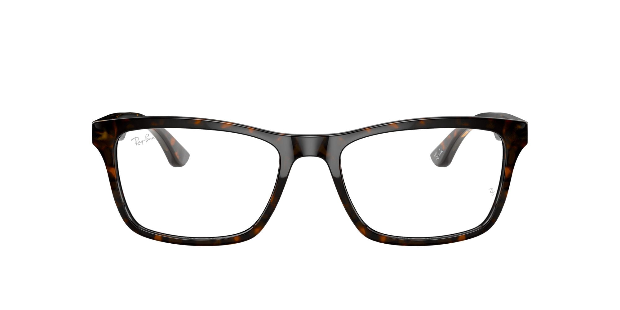 Ray-Ban RB5279 Optics Glasses, Prescription Eyeglasses with Case, Demo Lens/Dark Havana, Size 57